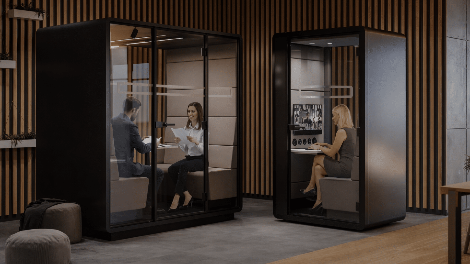 Cabine acoustique 1 place