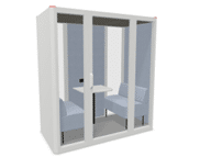 Cabine acoustique 2 places