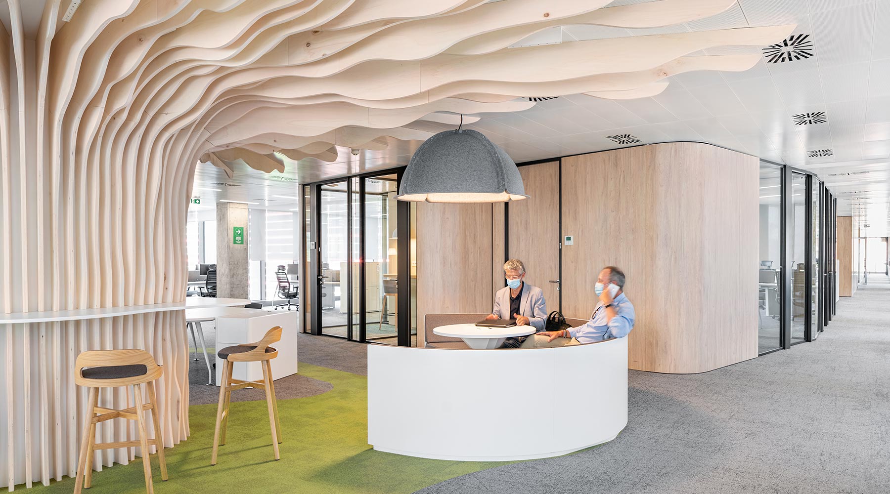 espace collaboratif burea