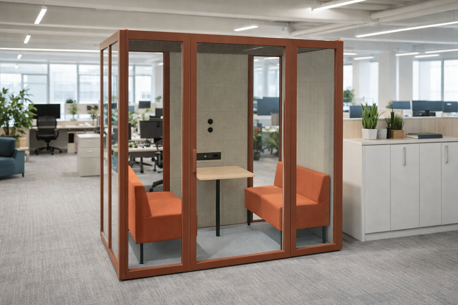 Cabine acoustique 2 places