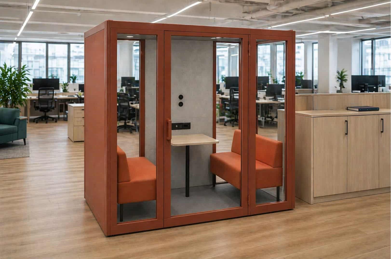 cabine acoustique 2 places