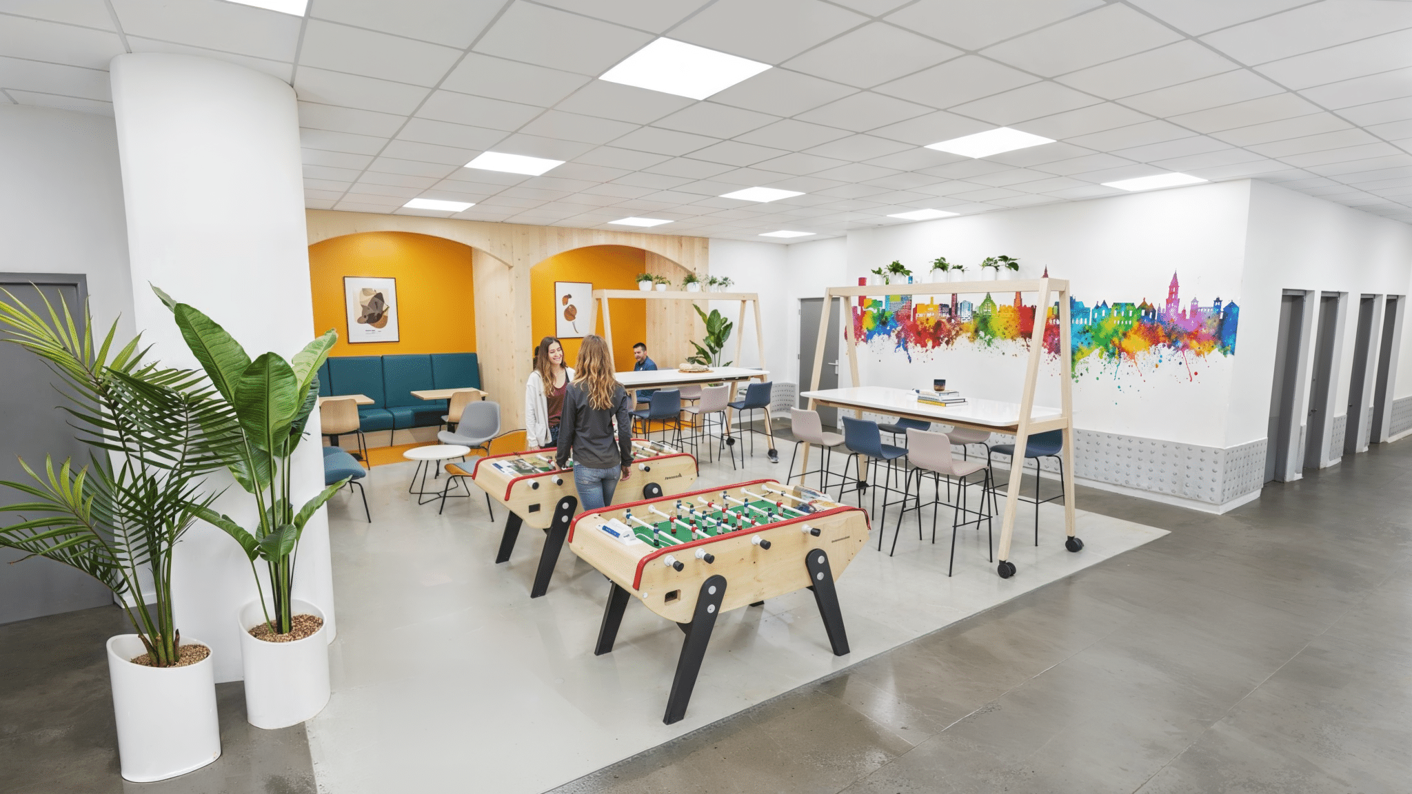 Aménagement en 3D d'un espace informel