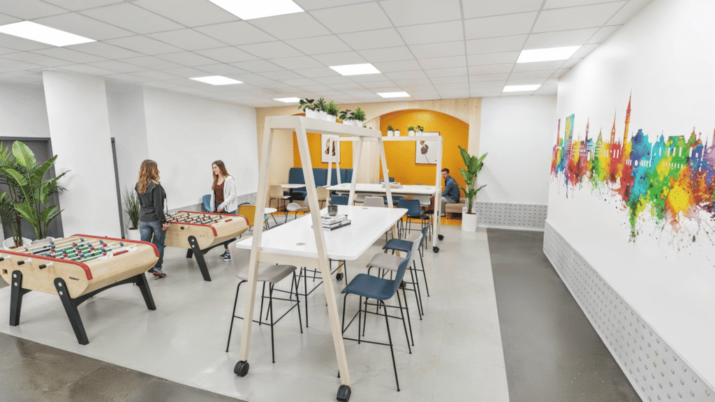 Aménagement en 3D d'un espace informel
