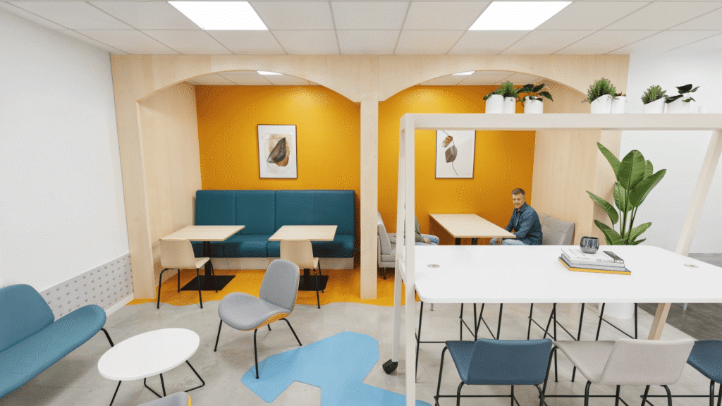 Aménagement en 3D d'un espace informel