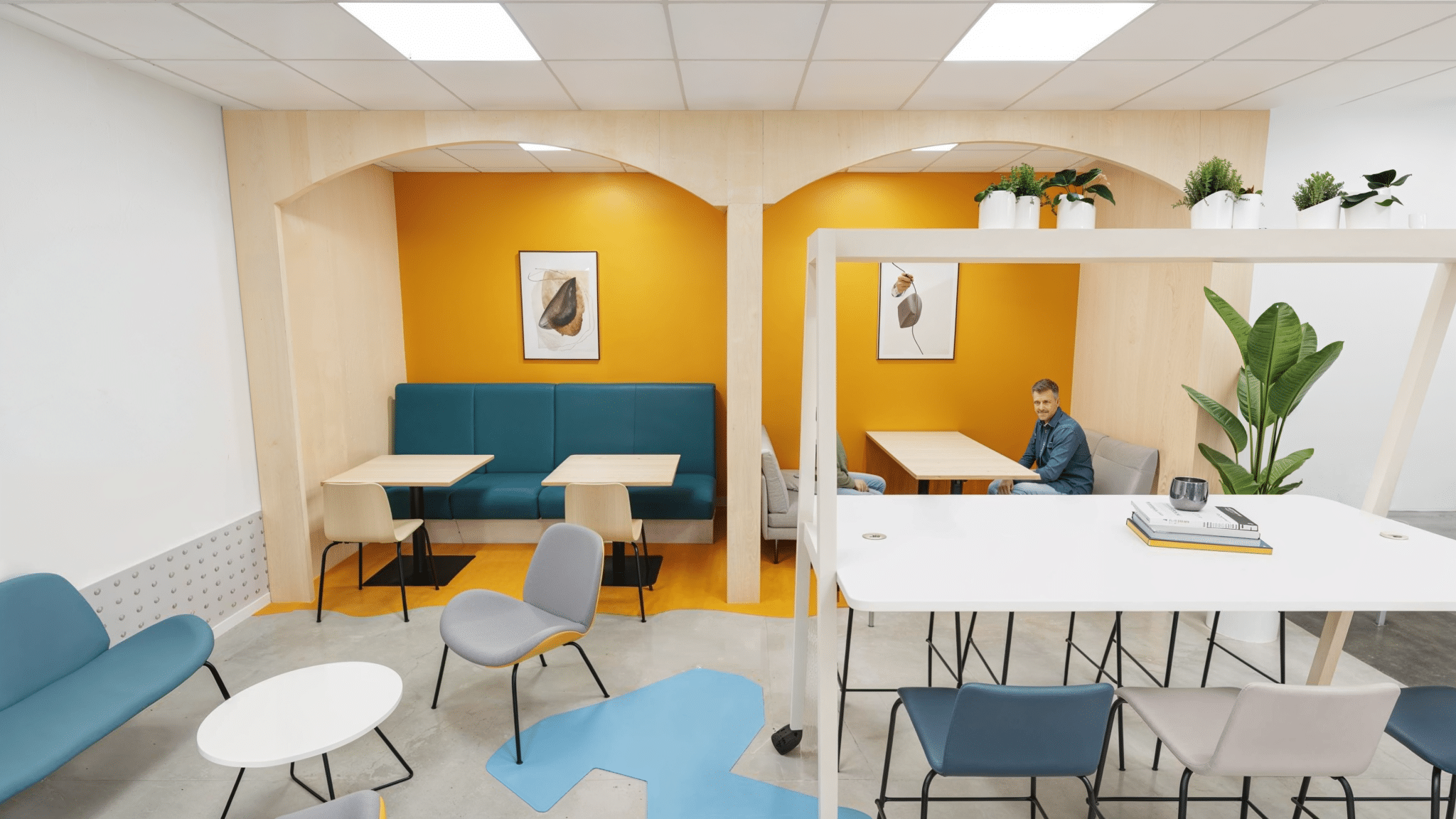 Aménagement en 3D d'un espace informel
