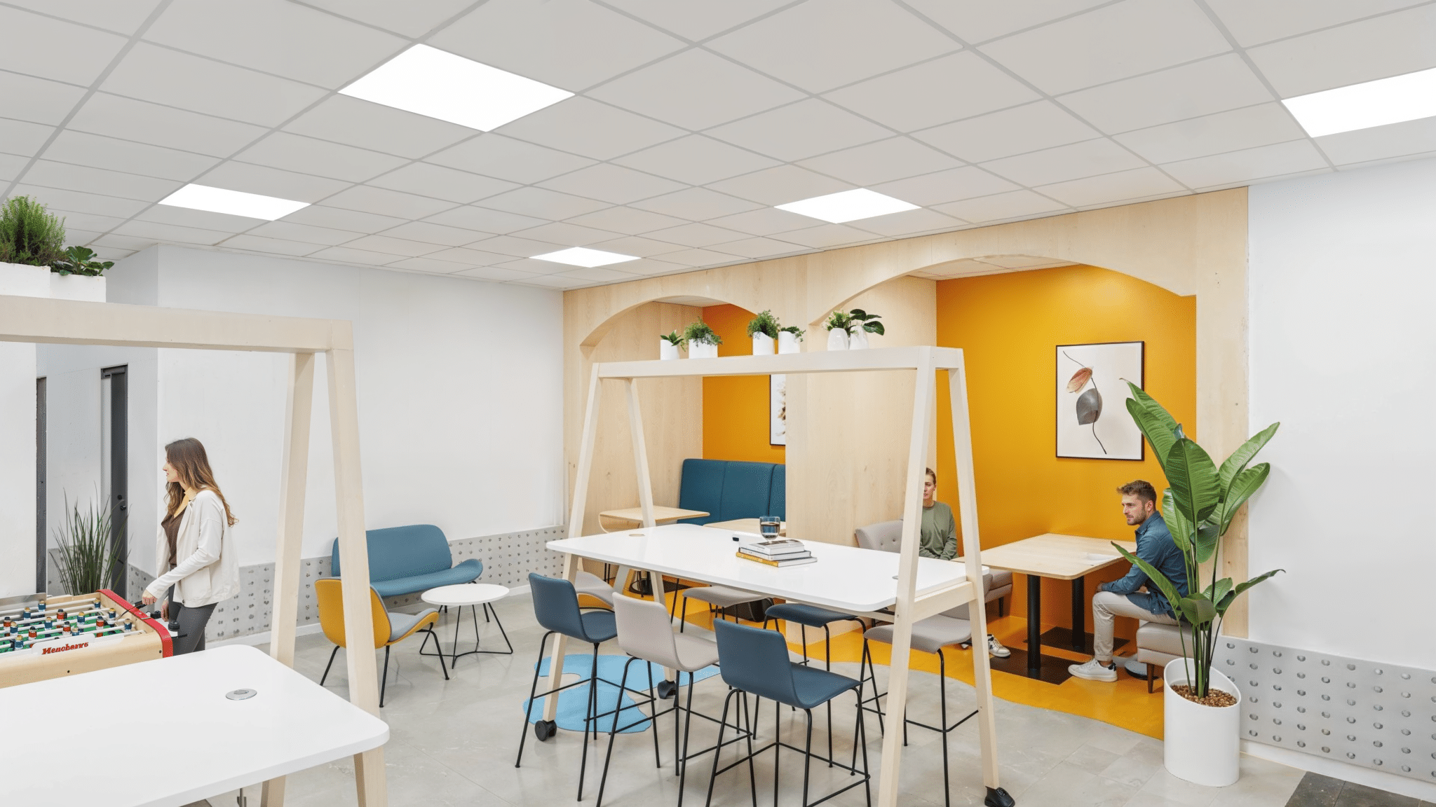 Aménagement en 3D d'un espace informel