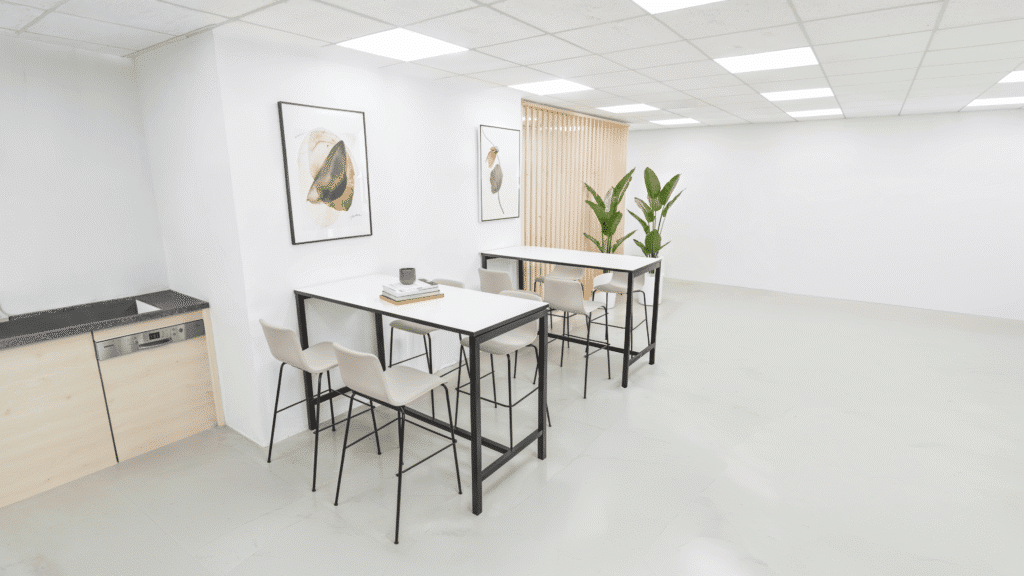 Aménagement en 3D d'un espace informel