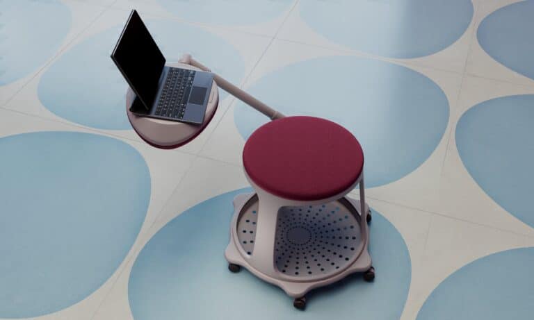 Chaise de formation mobile