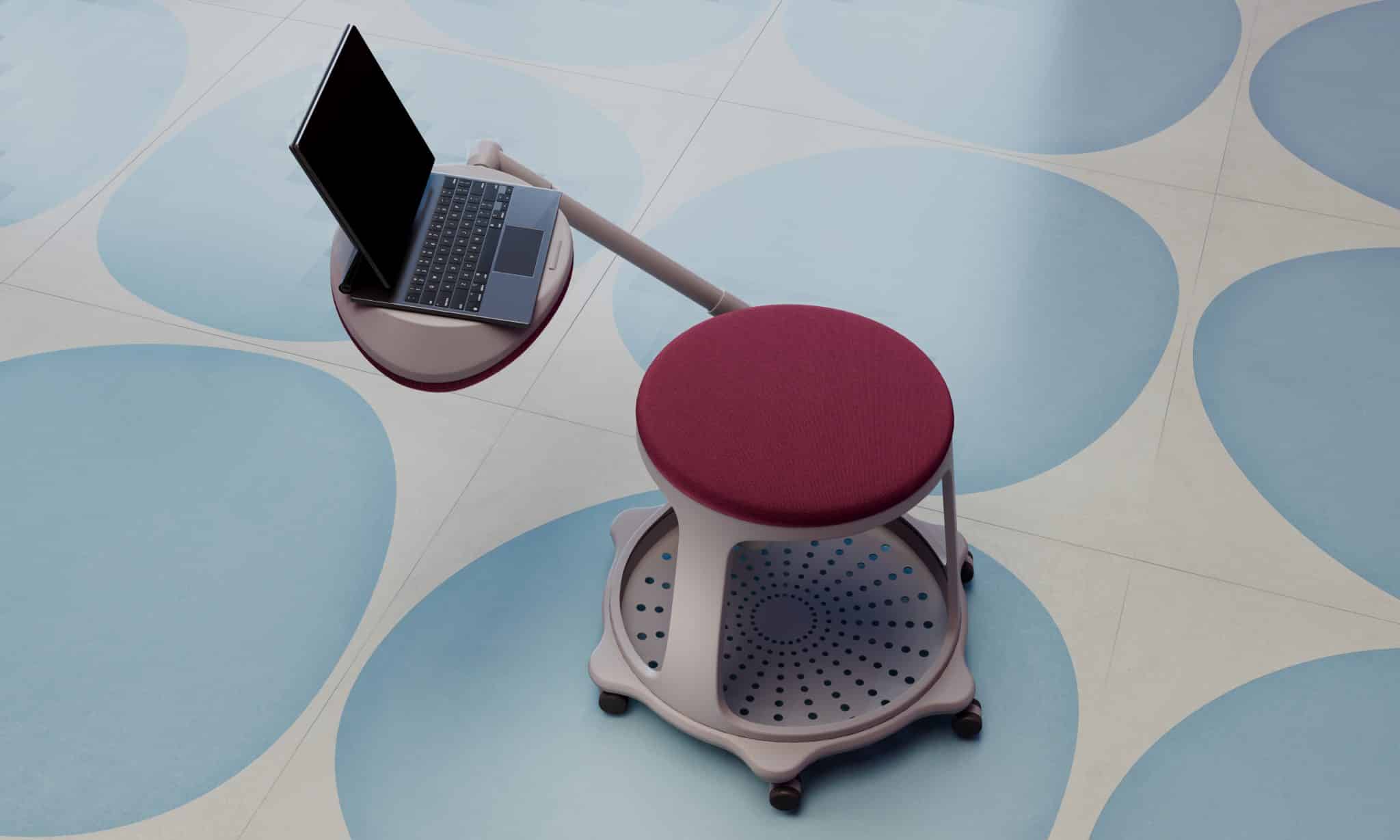 Chaise de formation mobile