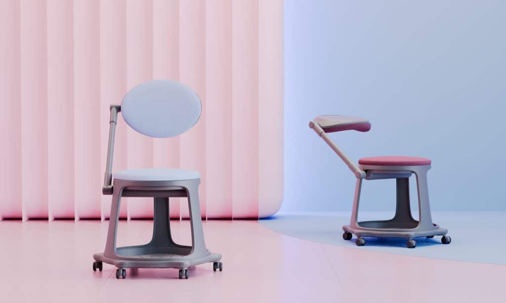 Chaise de formation mobile