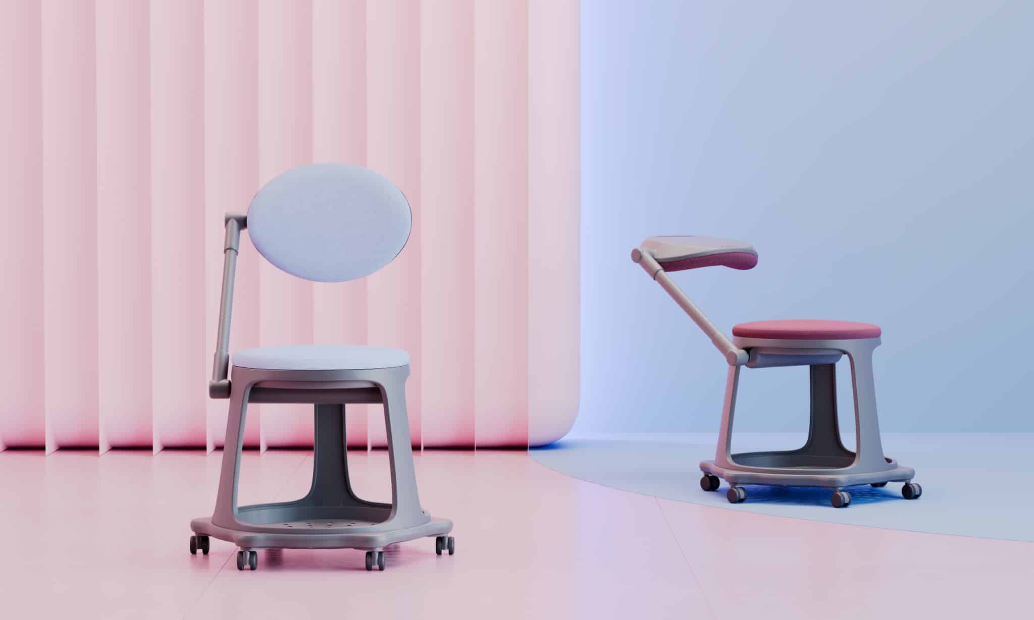 Chaise de formation mobile