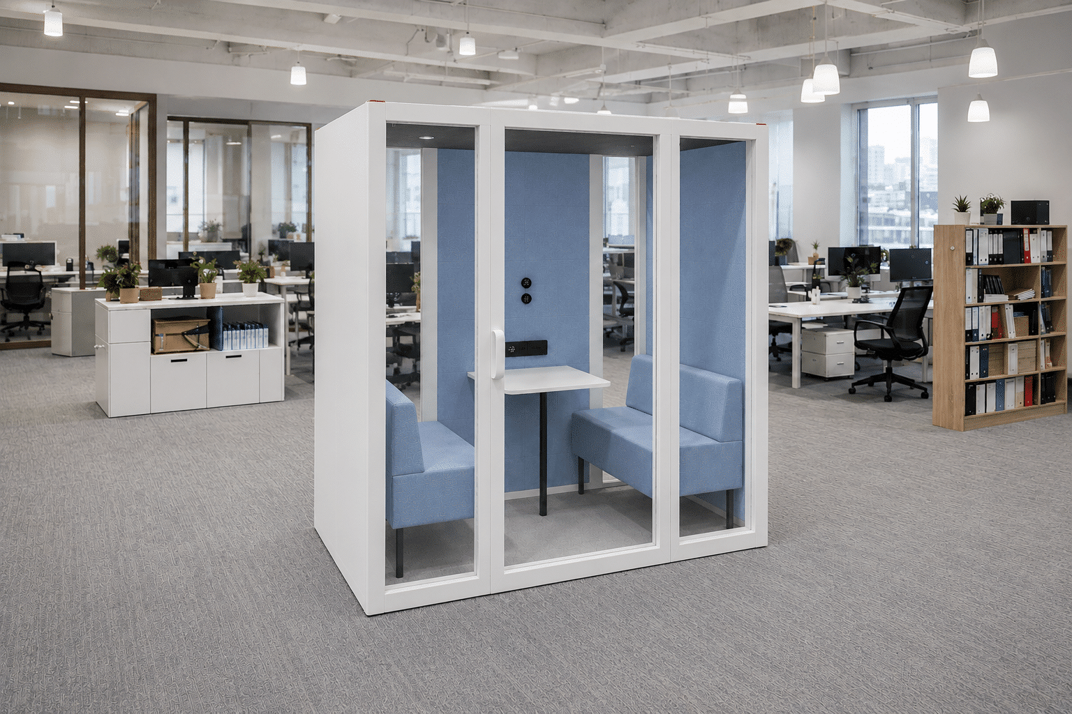 Cabine acoustique 2 places occasion