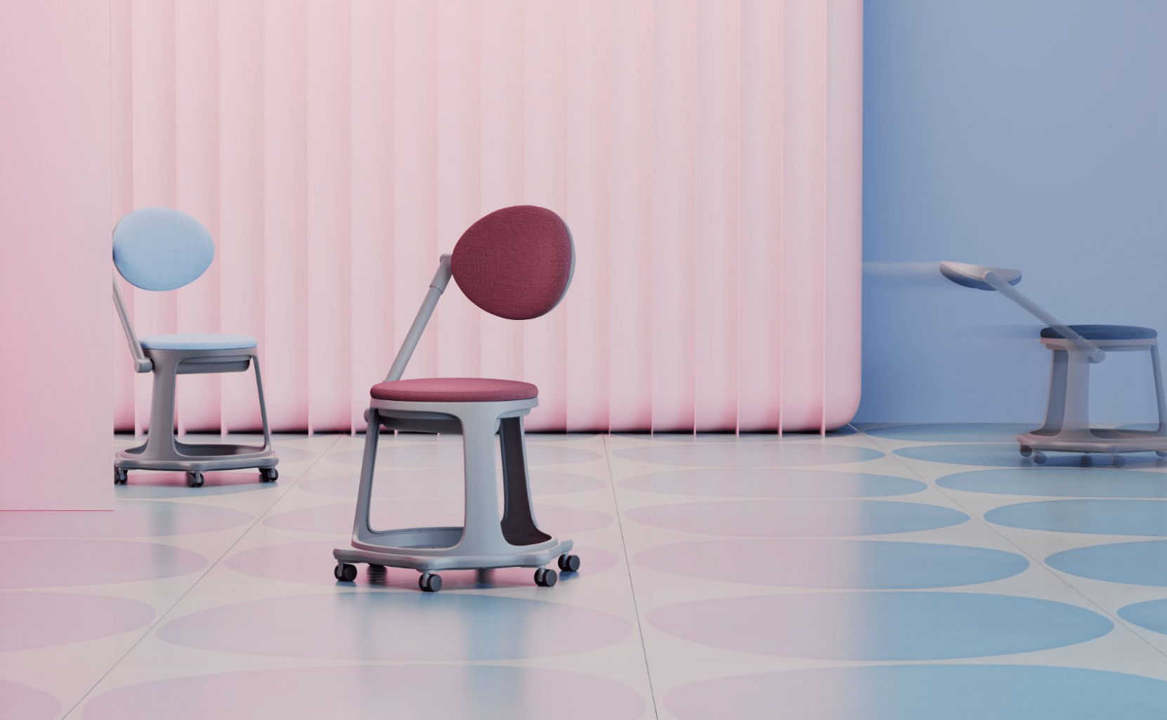 Chaise de formation mobile