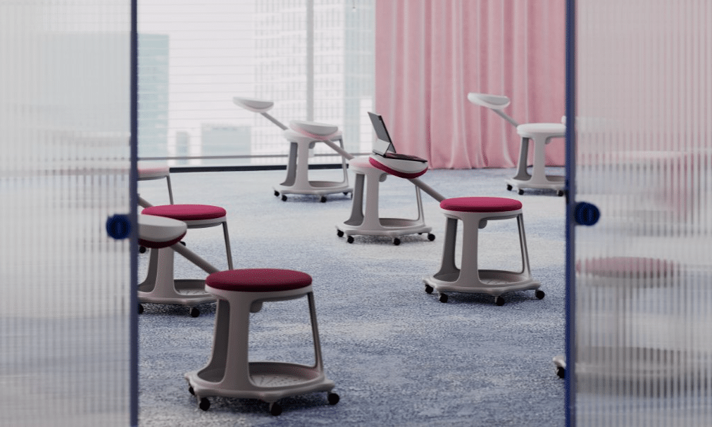 Chaise de formation mobile