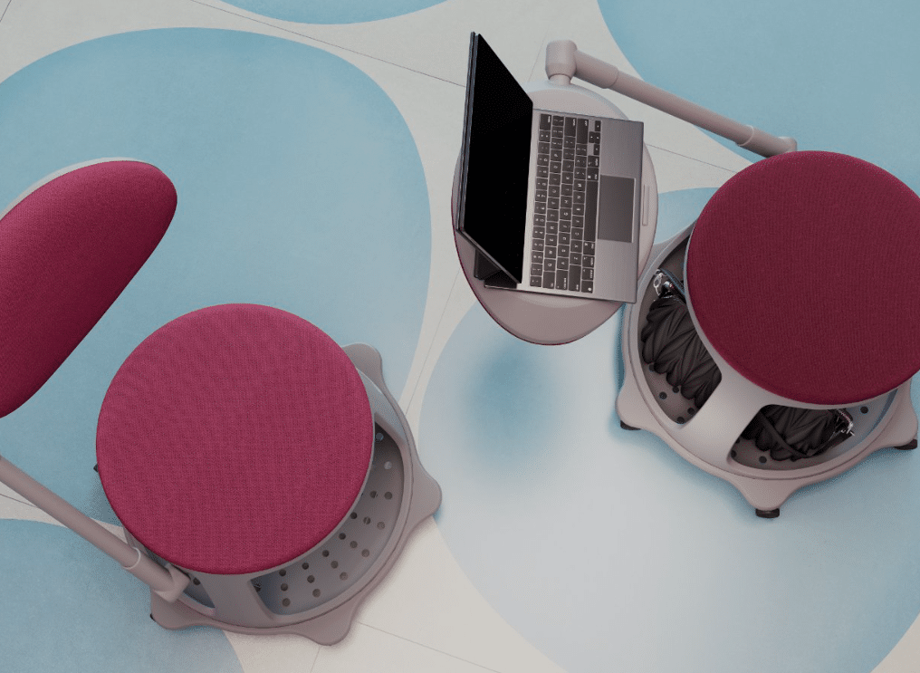 Chaise de formation mobile
