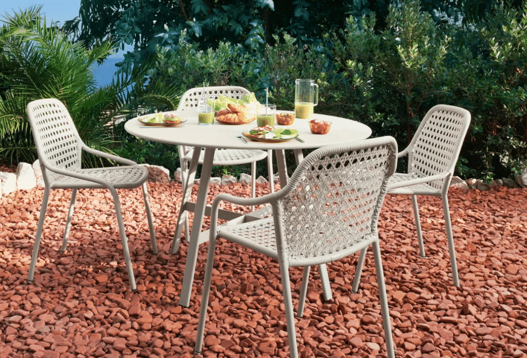 Chaise croisette extérieur