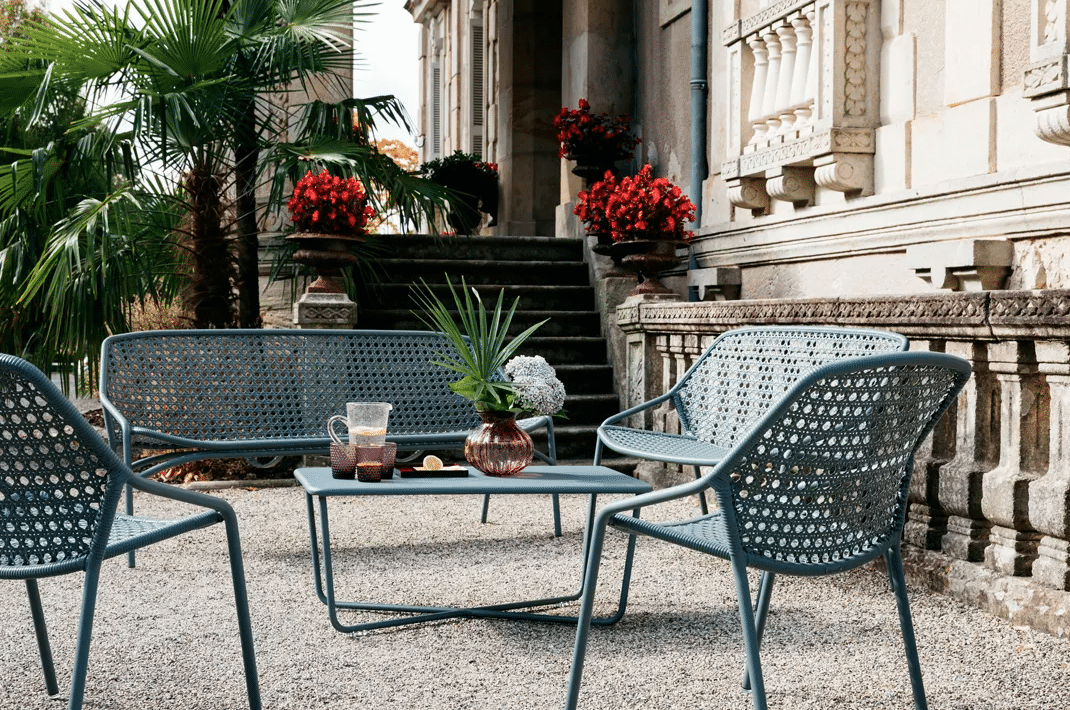 Chaise croisette extérieur