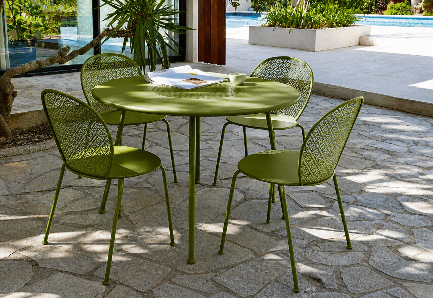 Chaise extérieur Lorette