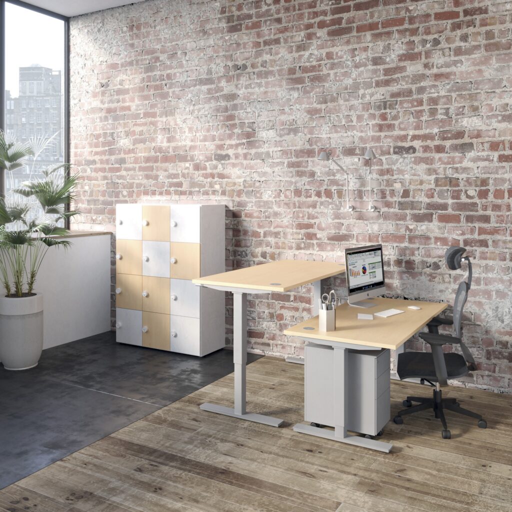 Bureau assis debout manuel