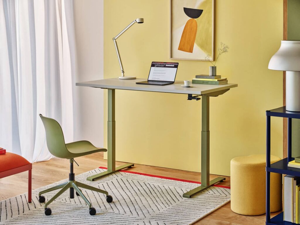 Bureau assis debout manuel
