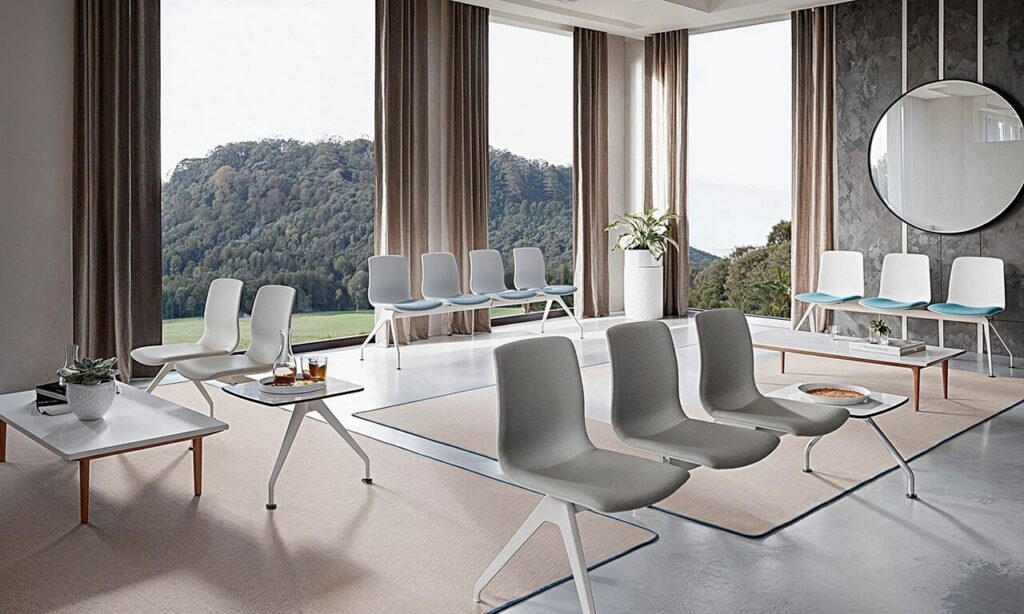 Banquette d'accueil