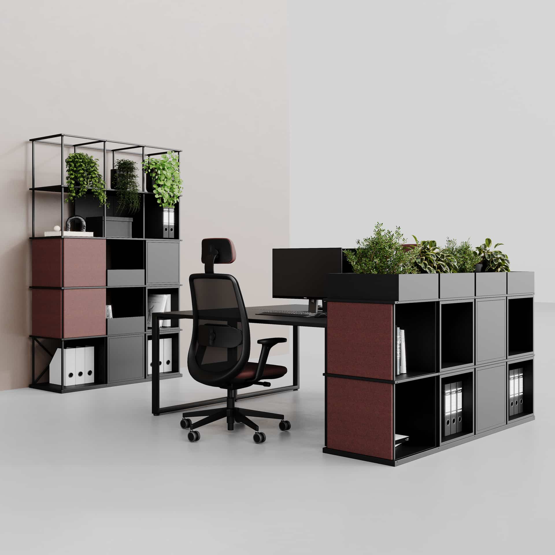 étagère de bureau