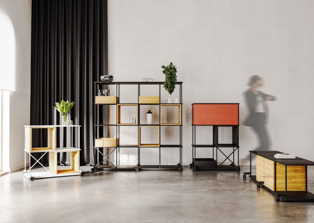 étagère de bureau