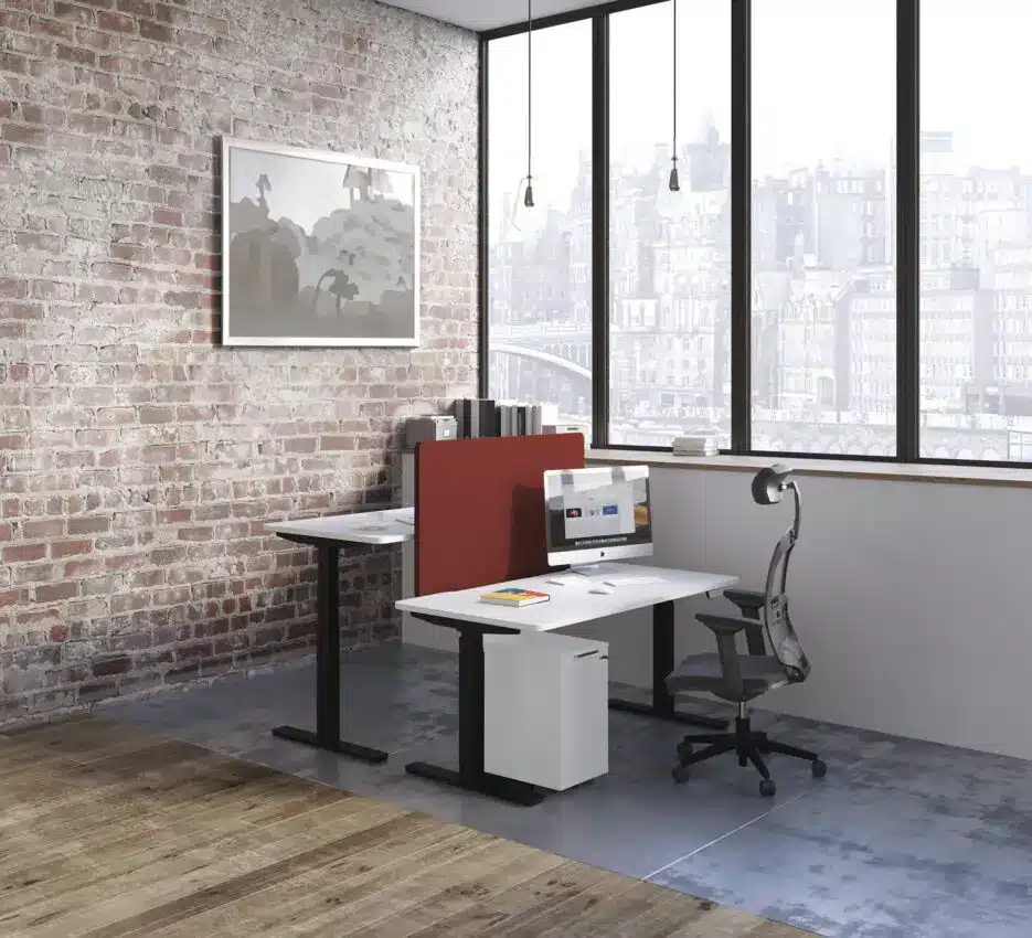 Bureau réglable en hauteur