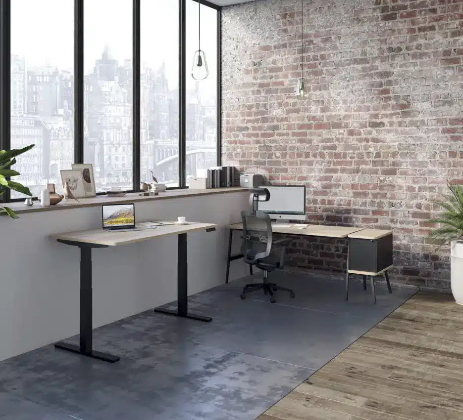 Bureau réglable en hauteur