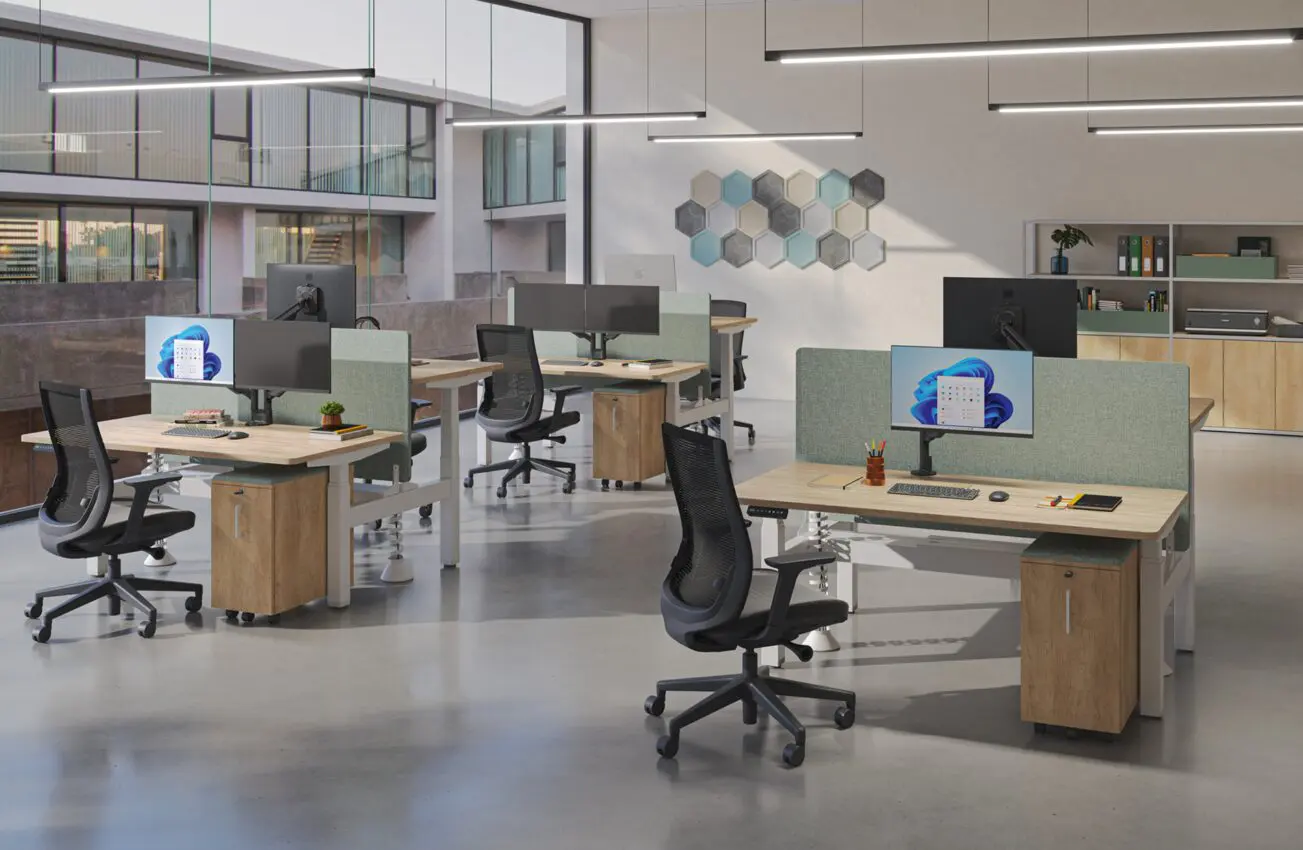 Bureau réglable en hauteur