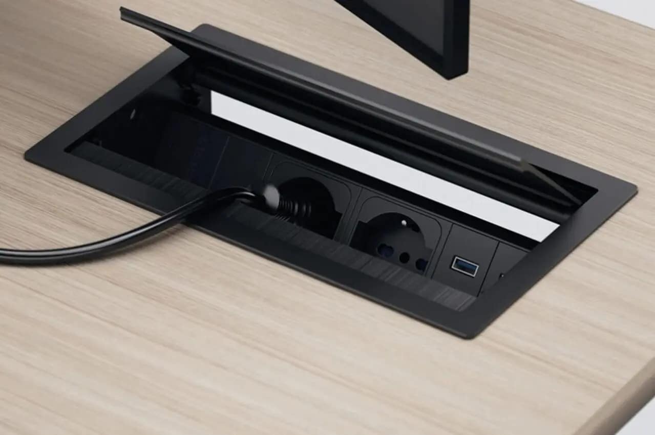 Prises de bureau
