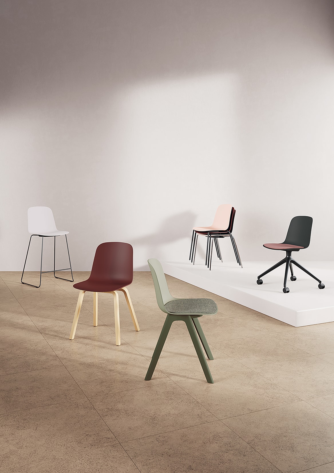 Chaise informelle de bureau C04