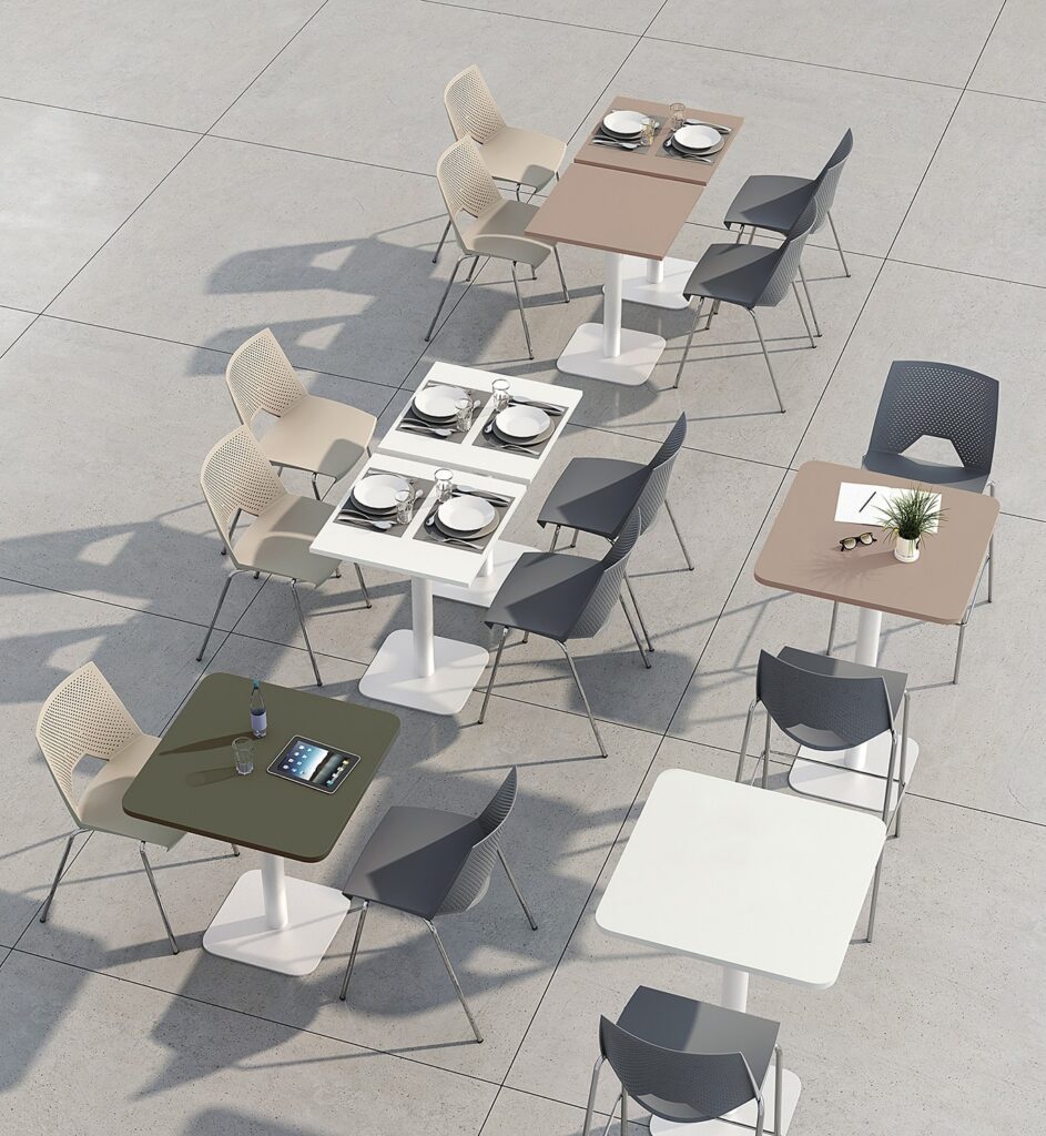 Table de cafétéria