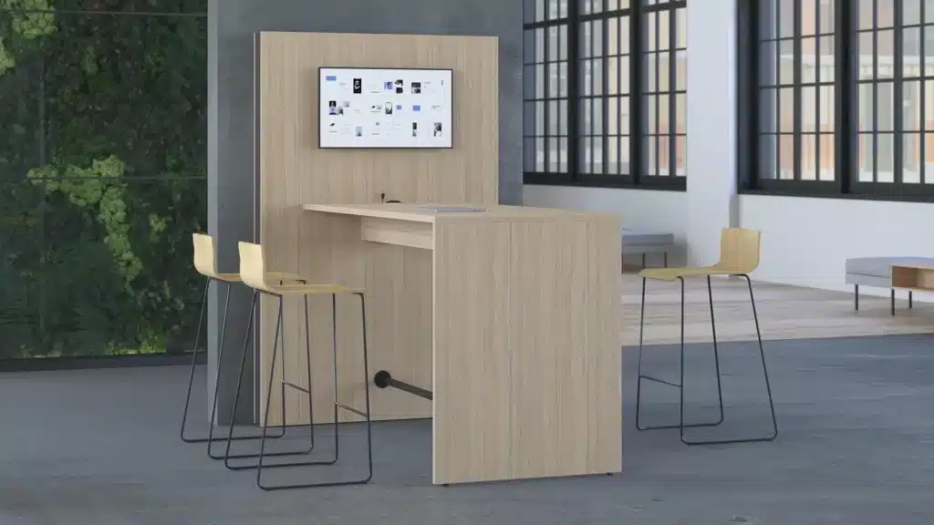 Table de réunion visio