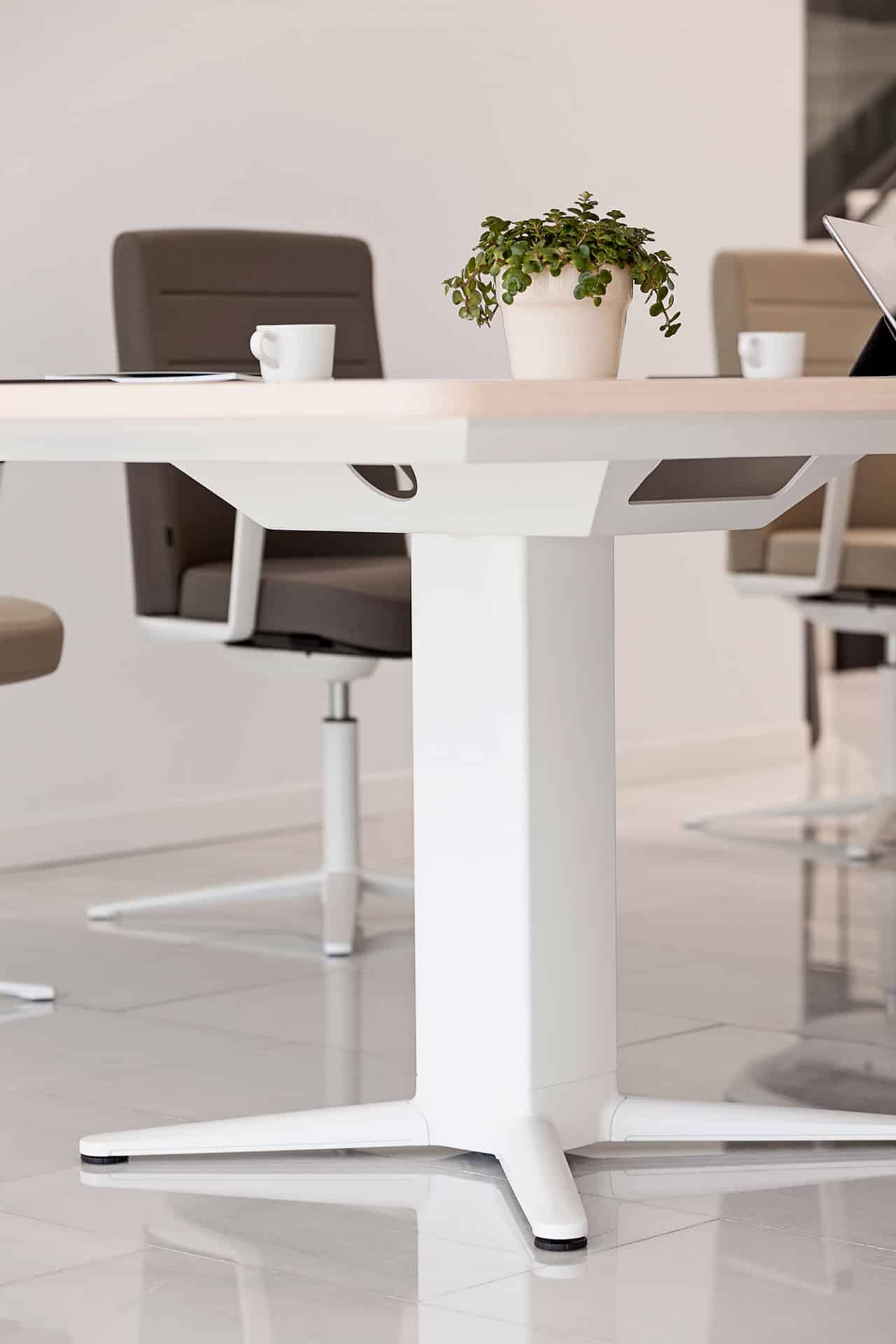 Table de réunion visio