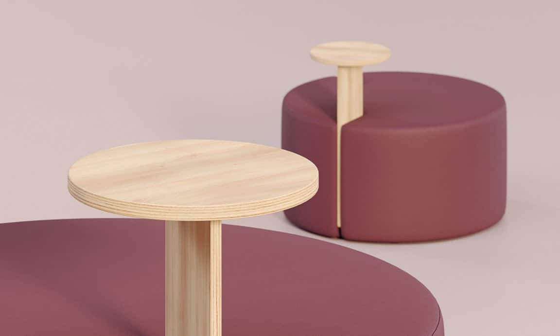 Poufs modulables