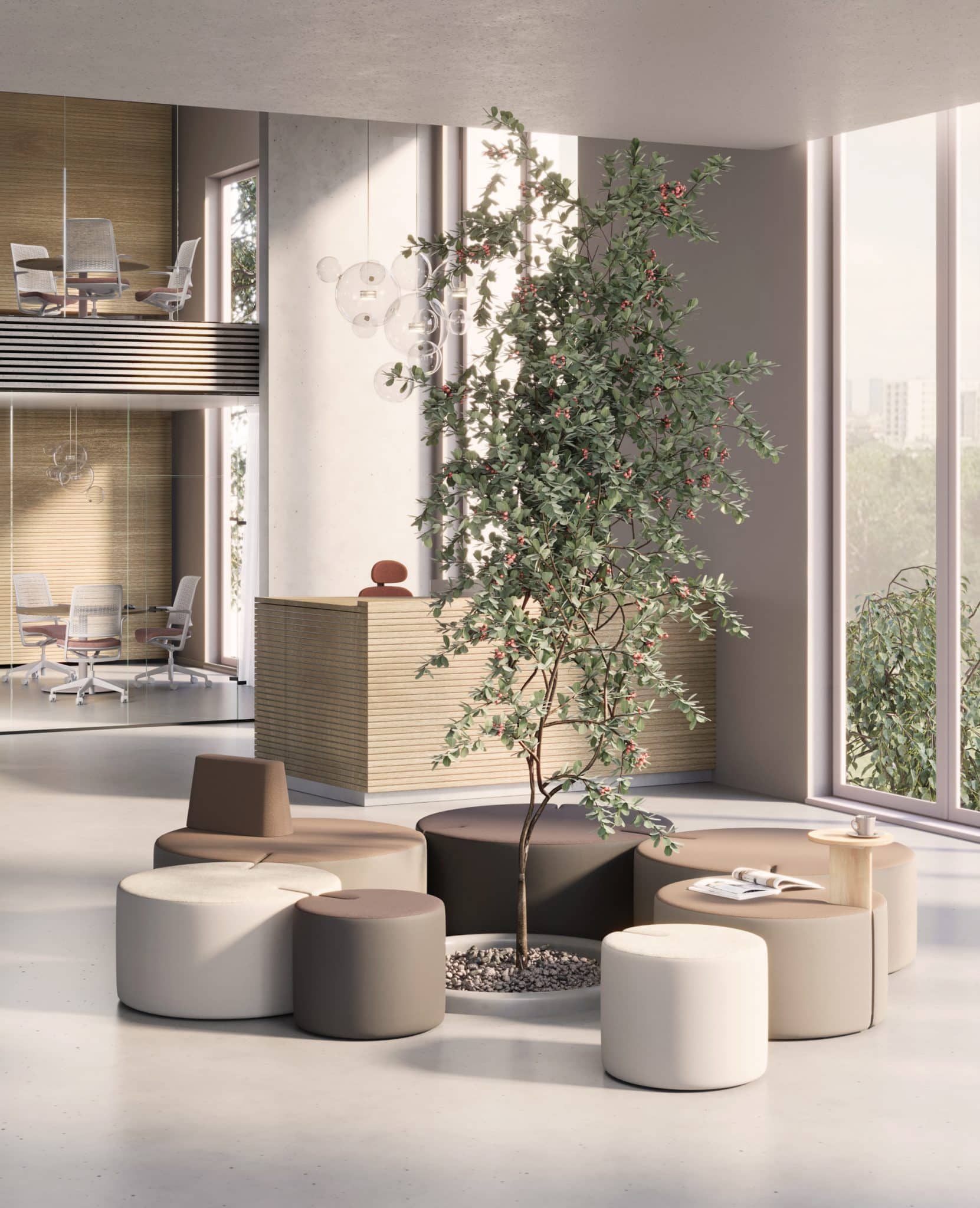Poufs modulables
