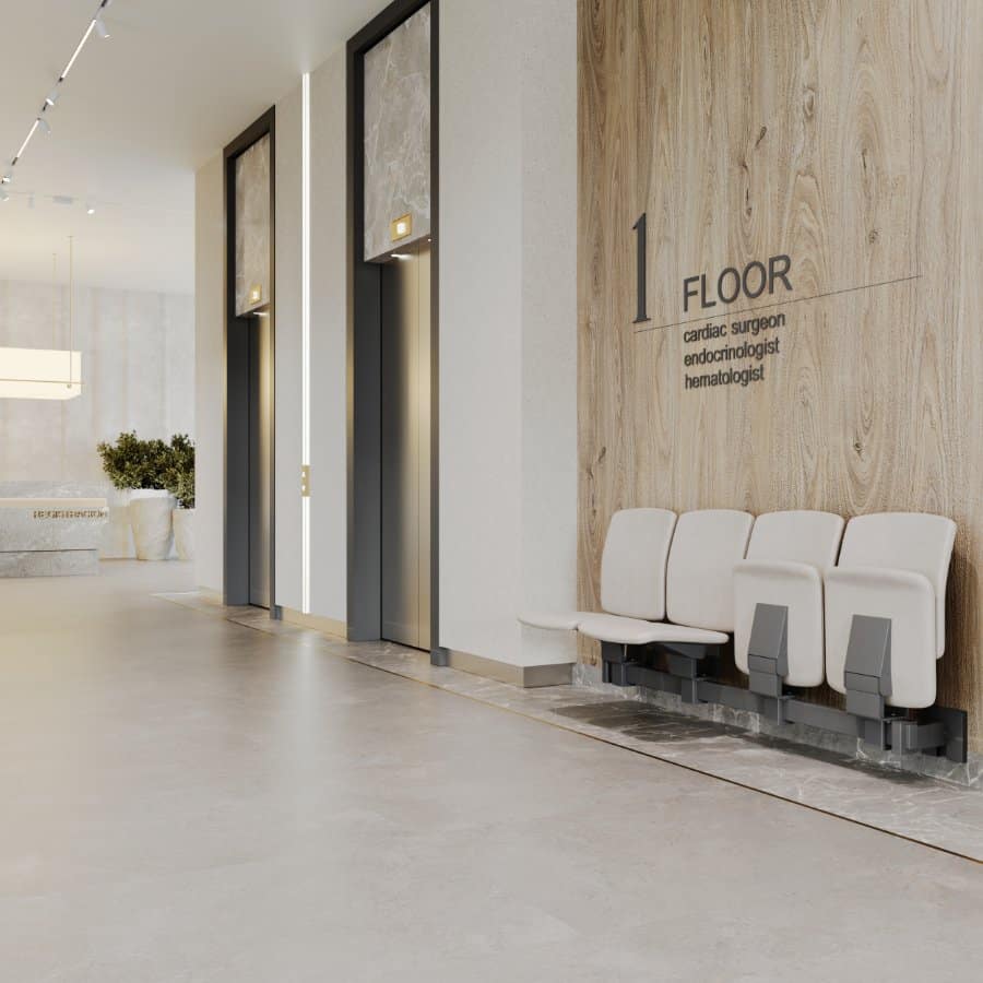 Banquette d'accueil