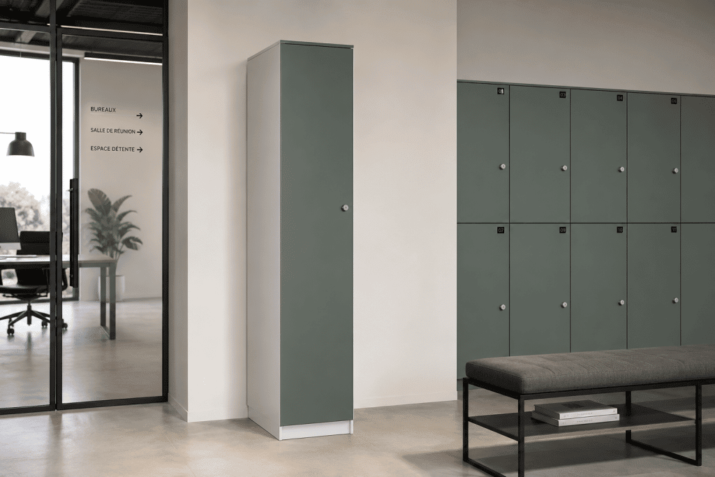 vestiaire en bois